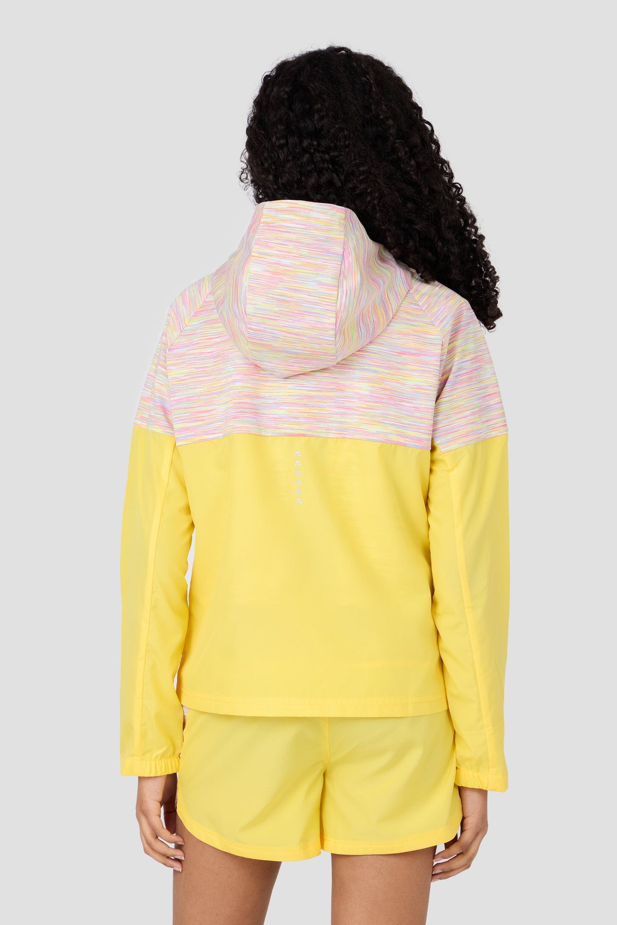 Montirex Girls' Trail Windbreaker - Yellow/Purple/Pink
