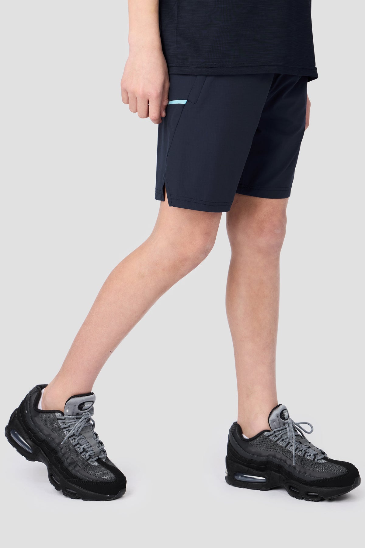 Montirex Junior Ignite Short - Midnight Blue Neon Sky