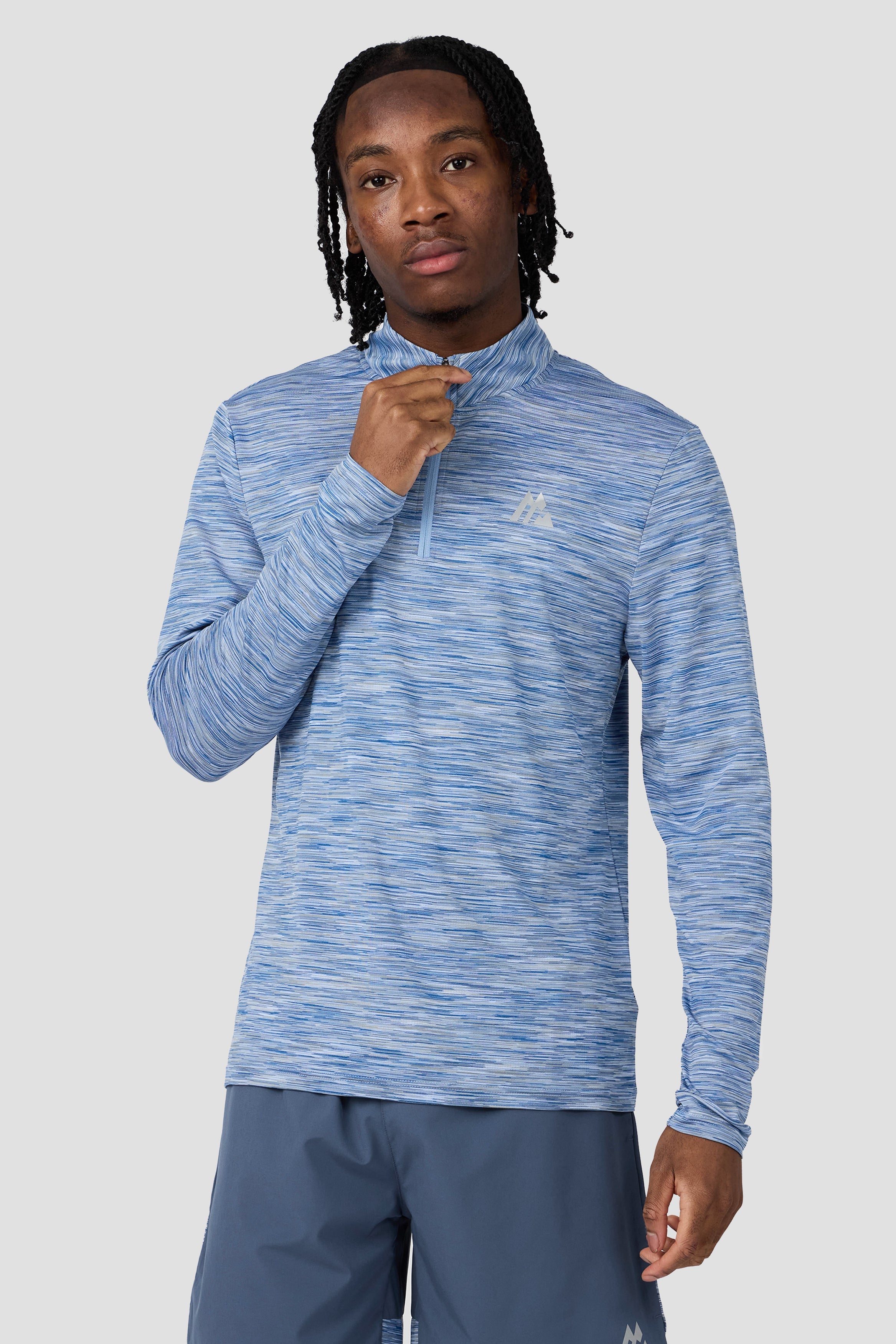 Montirex Trail 1/4 Zip - Blue
