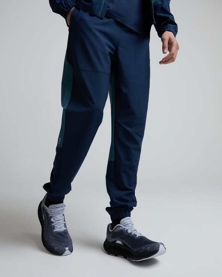 Alpyrex Men's Delta 2.0 Running Pant - Naval Ink/Nebula Boom