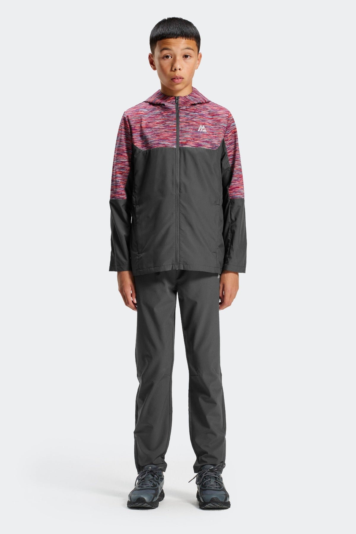Montirex Junior Trail Pant - Grey/Blue/Red