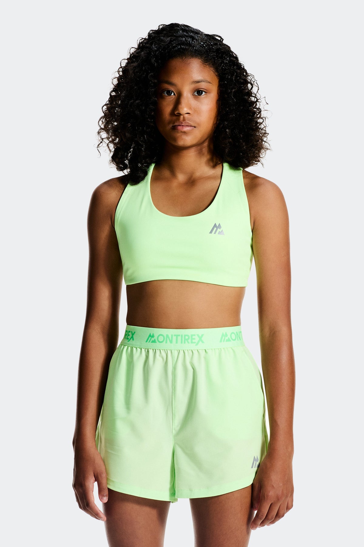 Montirex Girls' Icon Bra Top - Iced Matcha
