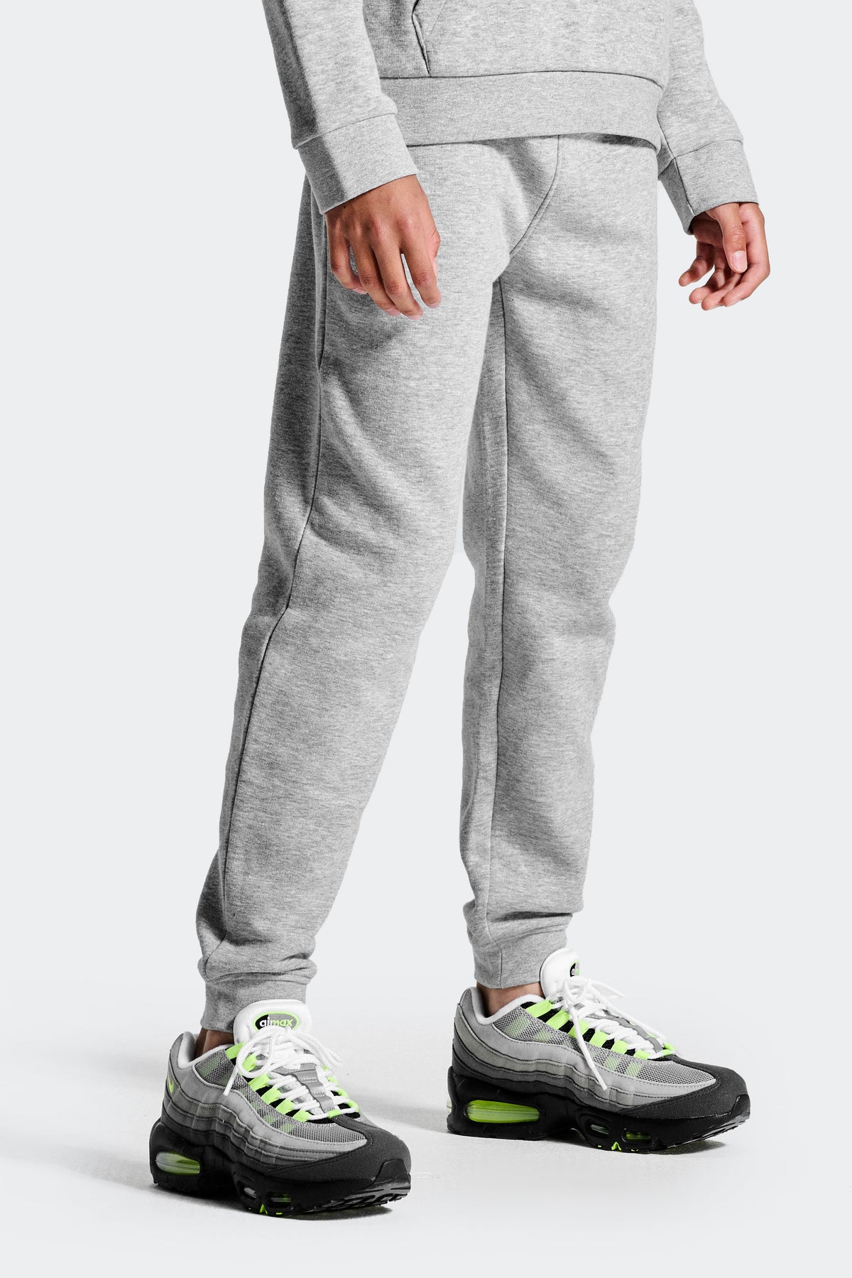 Montirex Junior Essential Jogger - Cement Grey Marl
