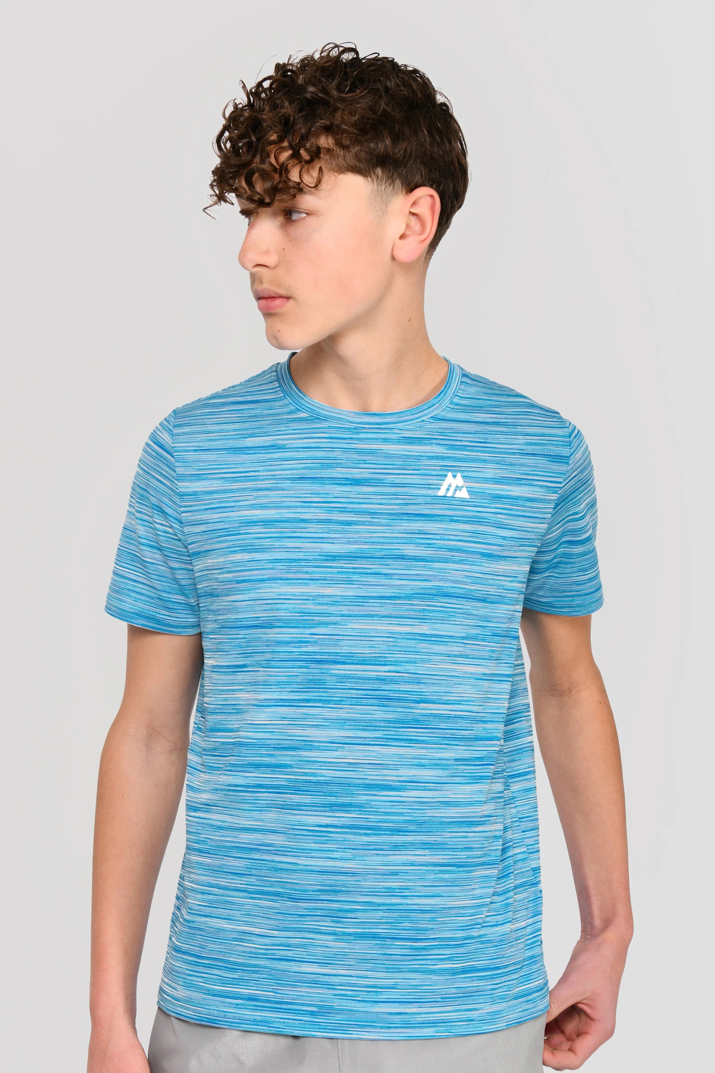 MONTIREX TRAIL T SHIRT JUNIOR - NEON BLUE / SKY