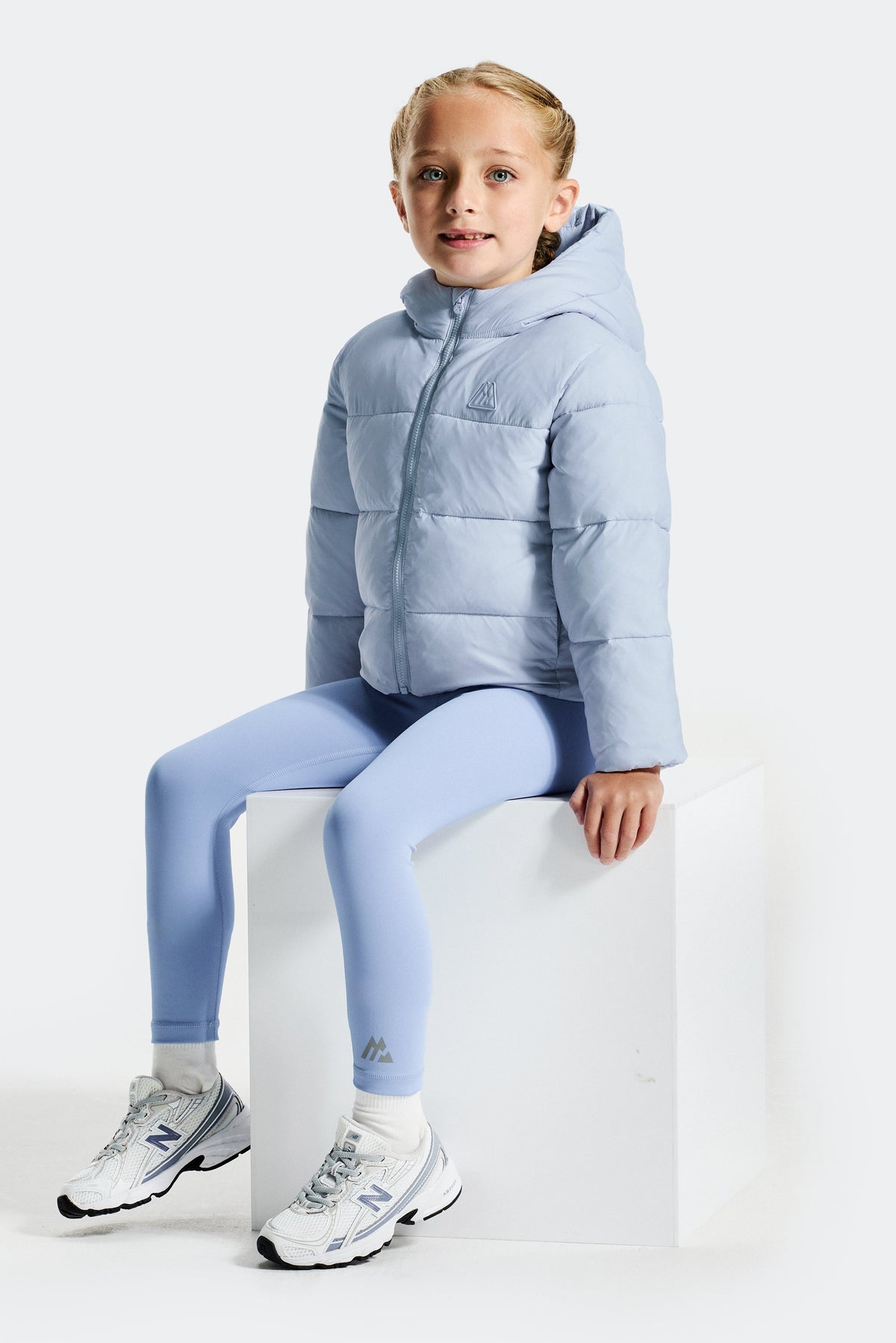 Montirex Infant Girls' Glacier Padded Jacket - Icy Blue