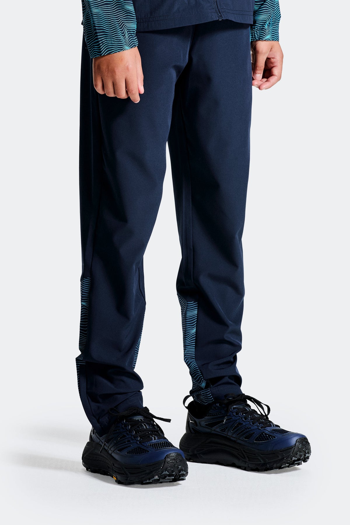 Montirex Junior Energy Pant - Midnight Blue Neon Sky