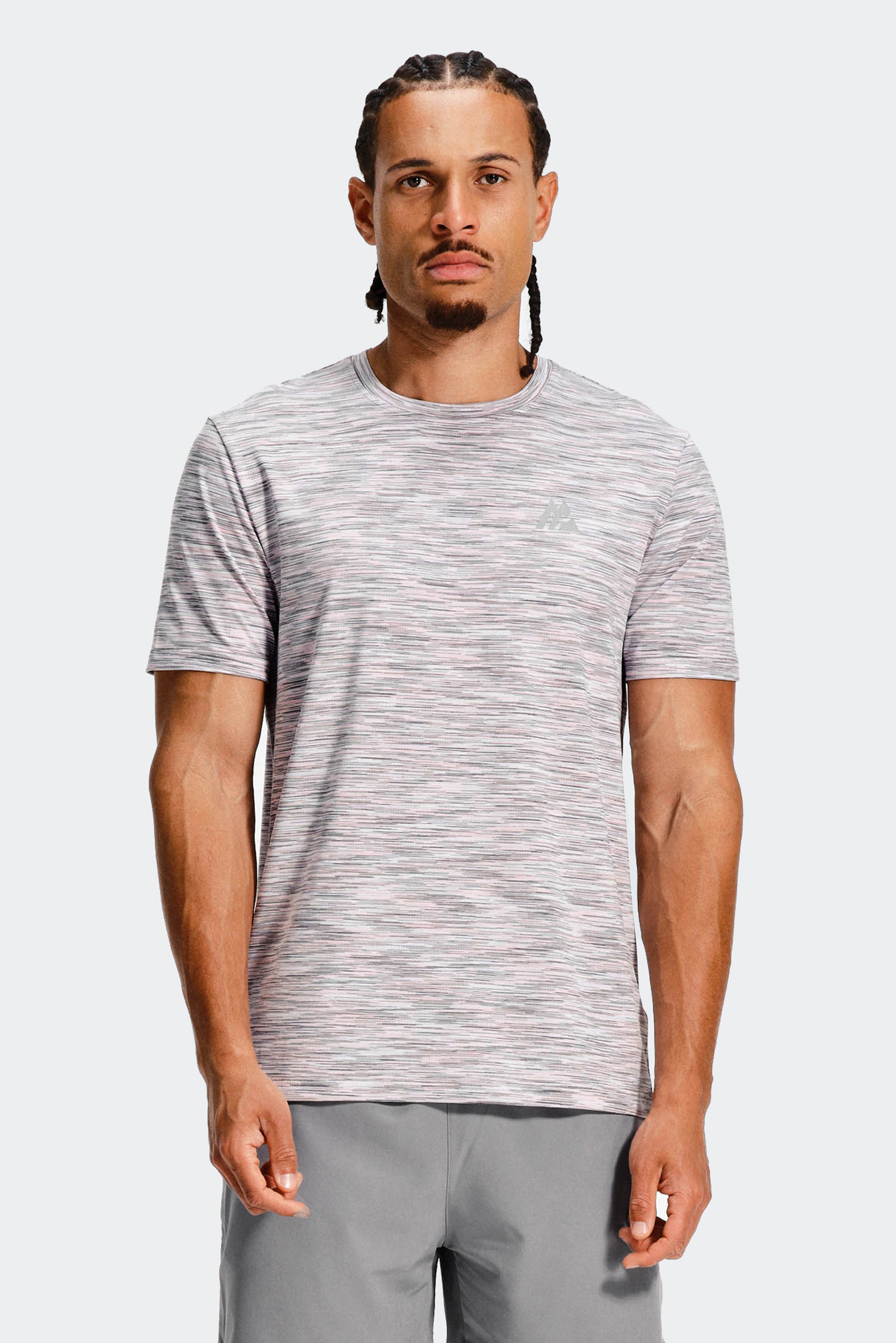 Montirex Trail T-Shirt Grey, Pink