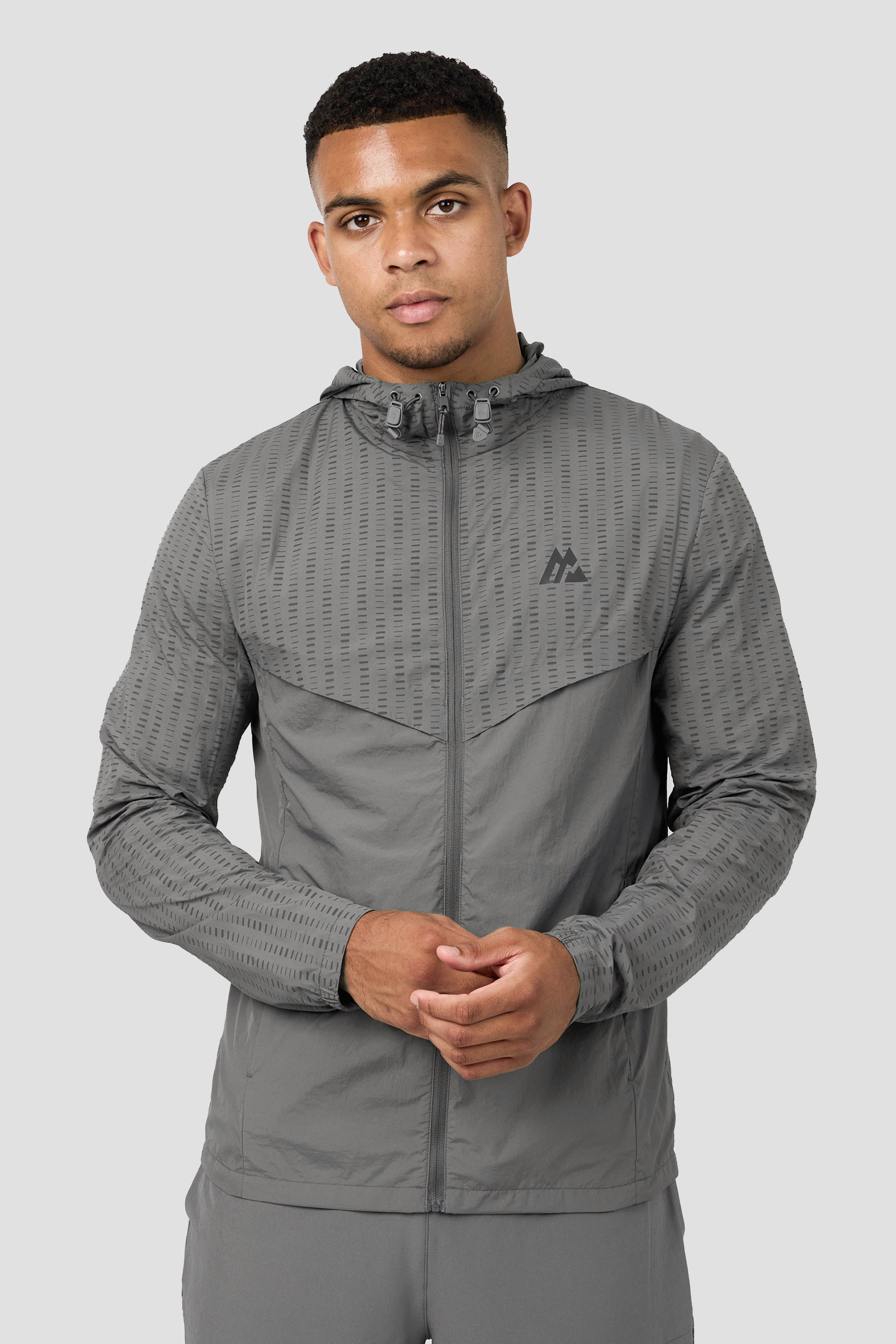 Montirex MTX Run Tempo Windbreaker – Grey