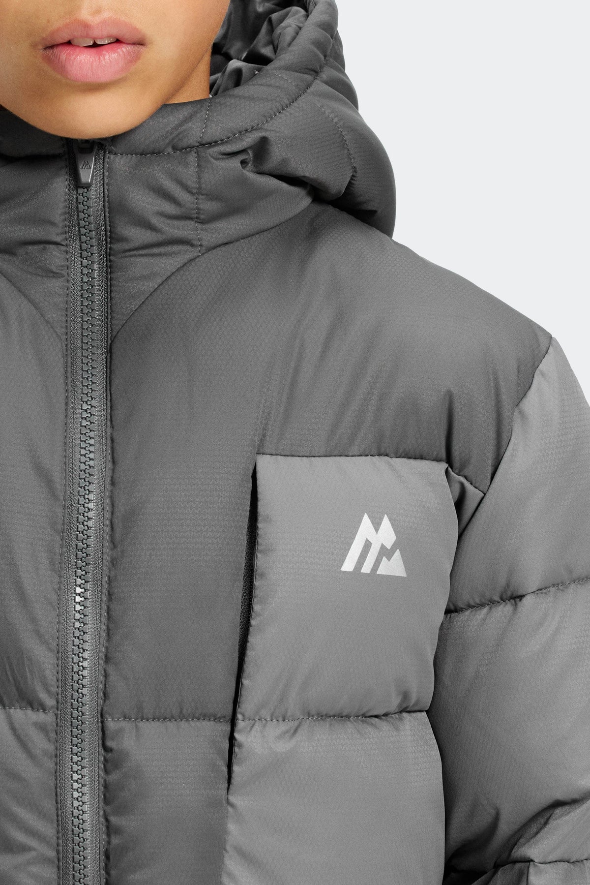 Montirex Junior Carve Jacket - Down Jacket Cement Grey Asphalt