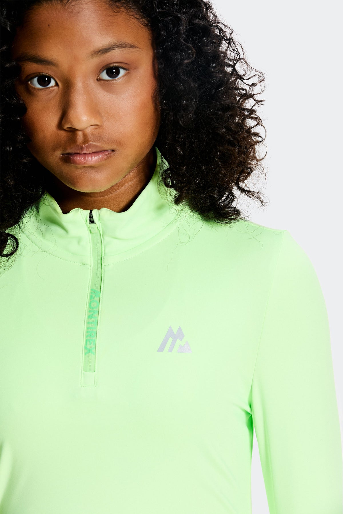 Montirex Girls' Icon 1/4 Zip - Iced Matcha
