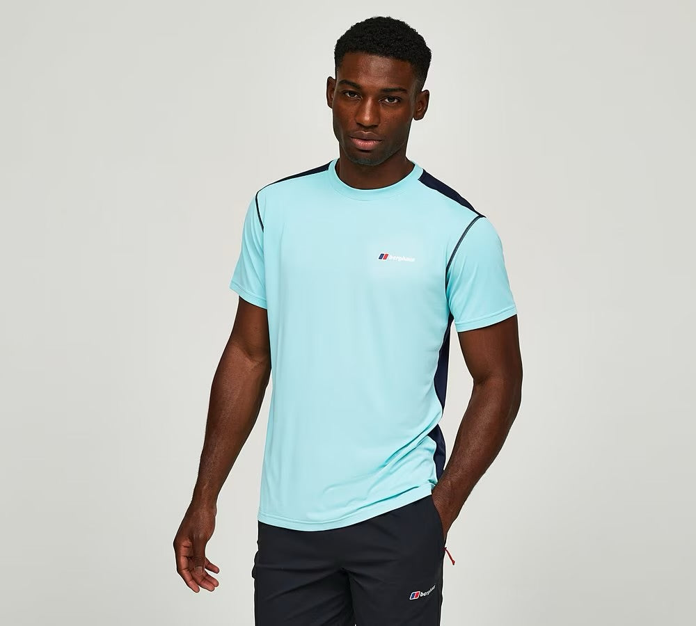 BERGHAUS WAYSIDE T SHIRT - ARCTIC/DUSK