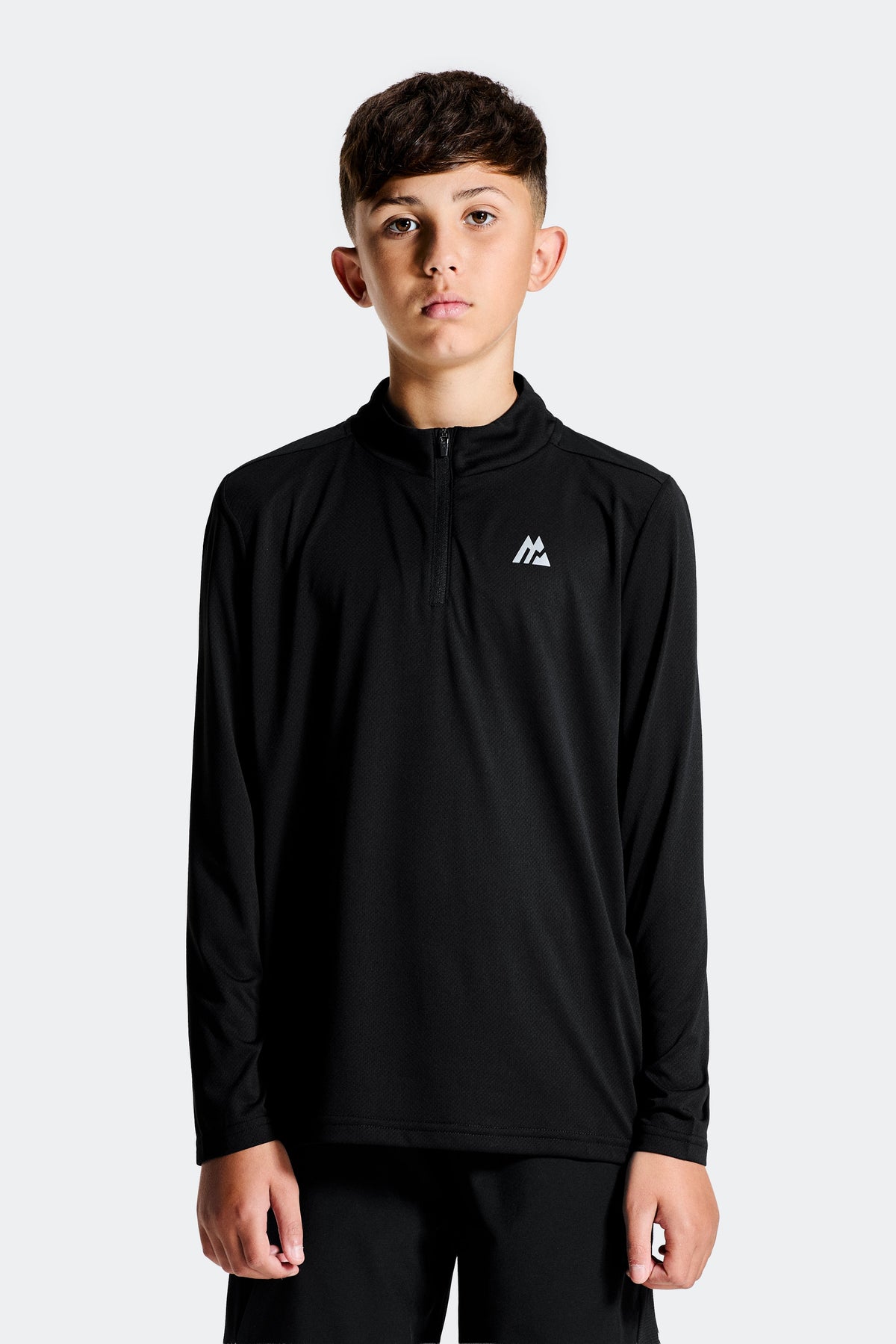 Montirex Junior Delta 1/4 Zip - Black