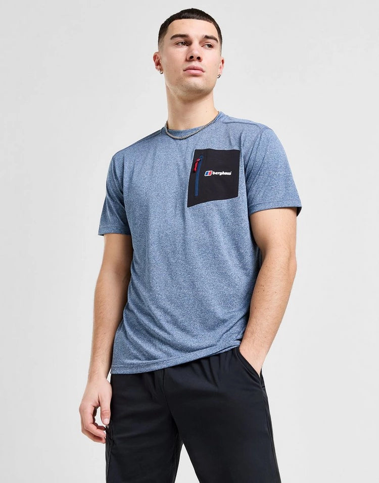 BERGHAUS SIDLEY T SHIRT - BLUE