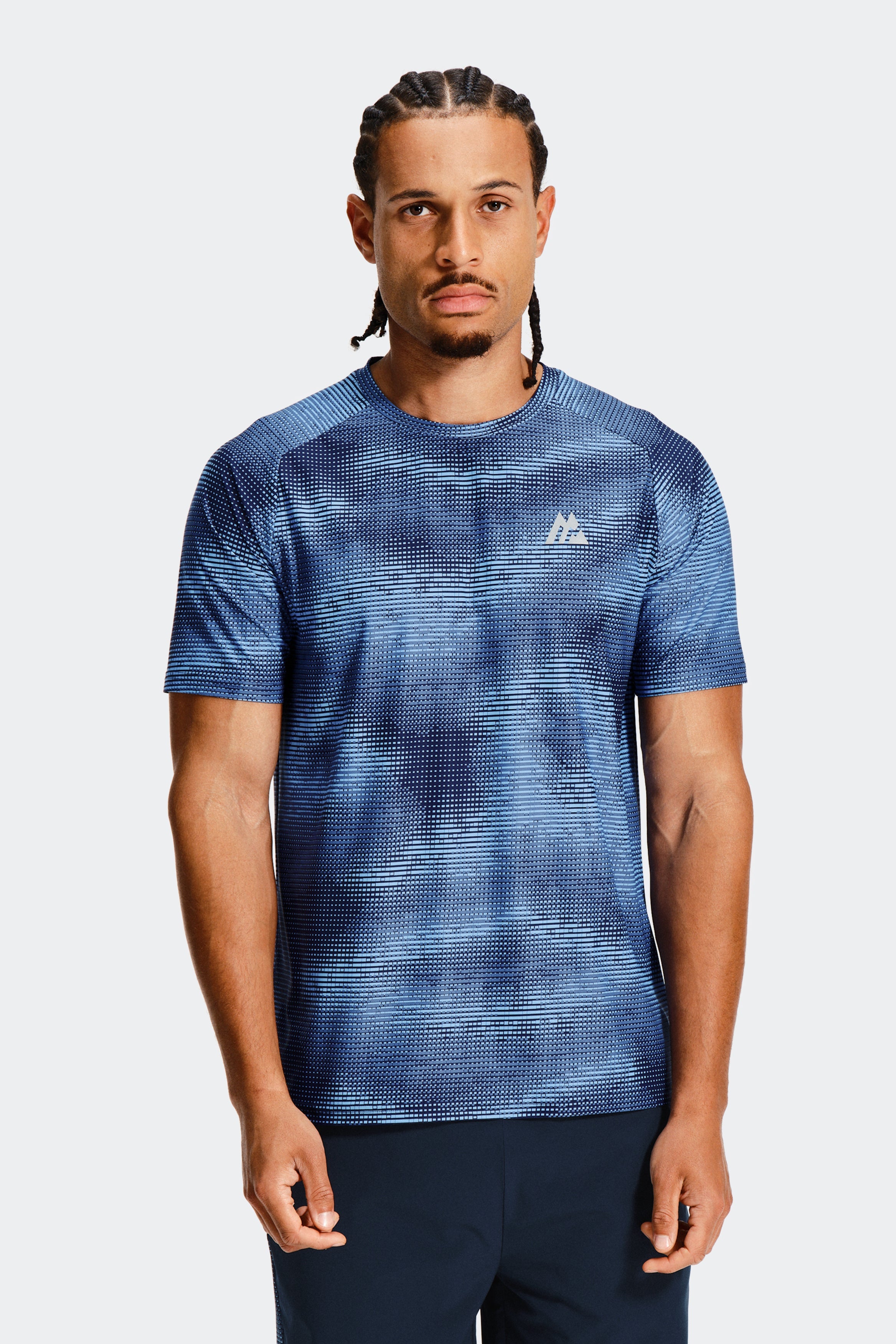 Montirex Haze T-Shirt Blue, Navy, Blue