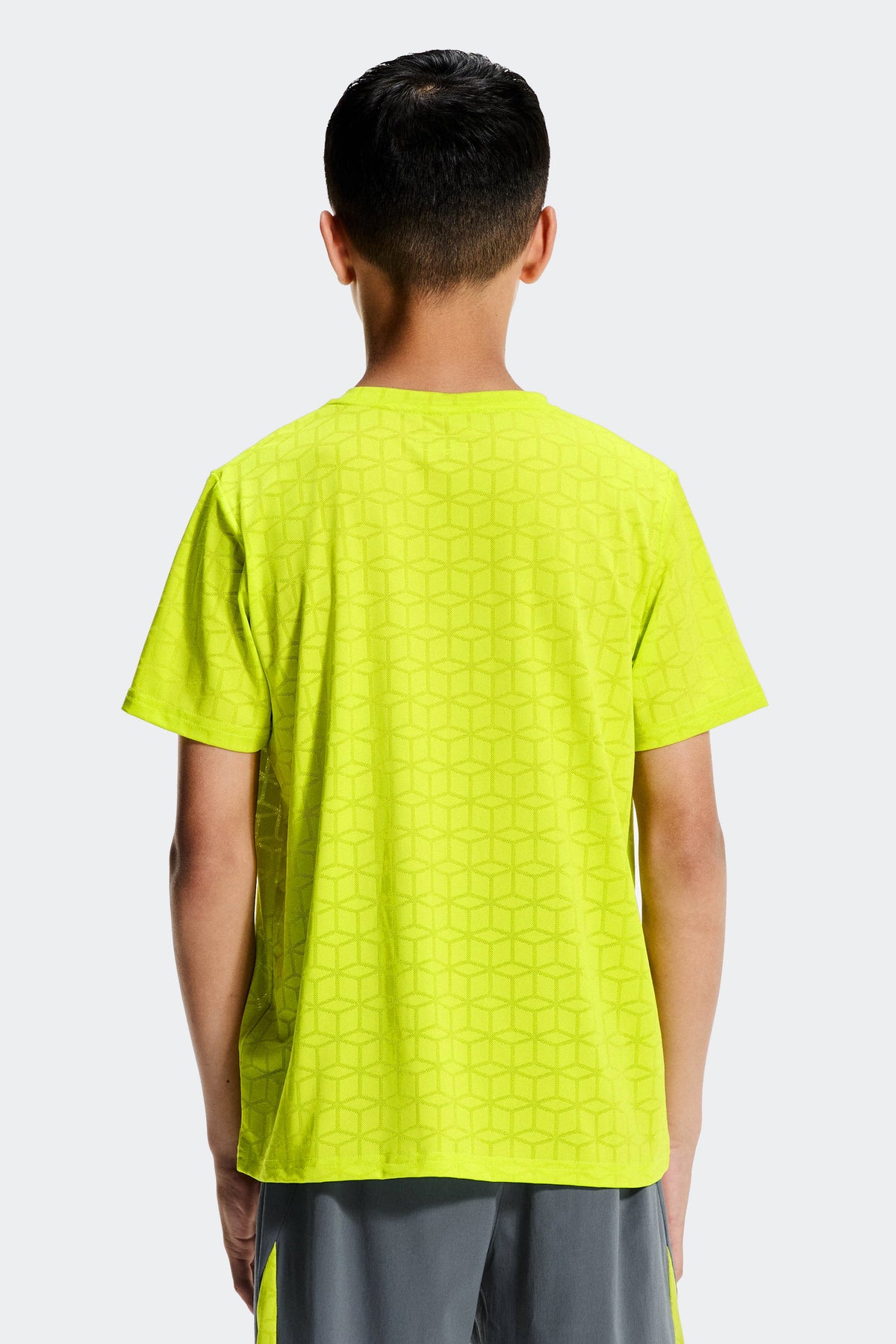 Montirex Junior Cube T-Shirt - Electric Lime