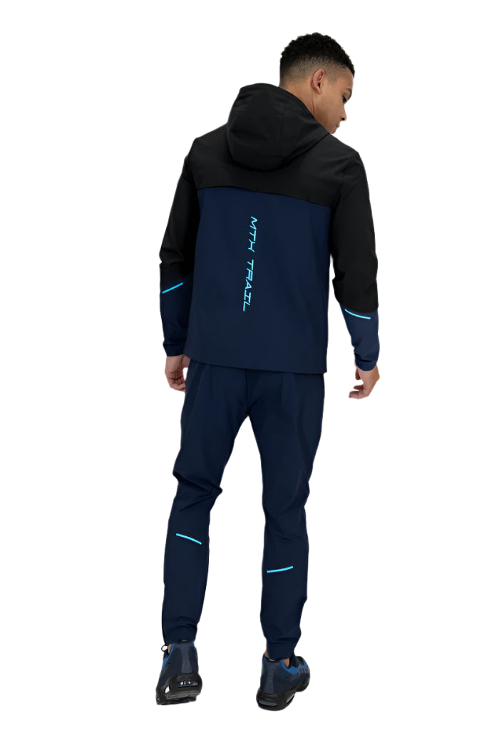 MONTIREX MTX TRAIL TRACKSUIT - Black/Midnight Blue