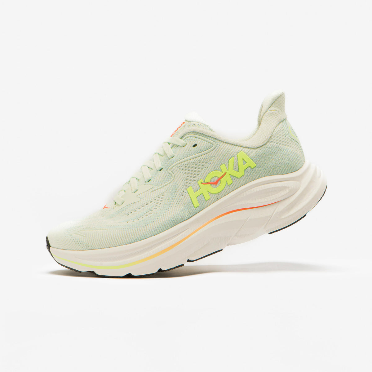 HOKA Clifton 10 Women's Trainers - Blue/Yellow