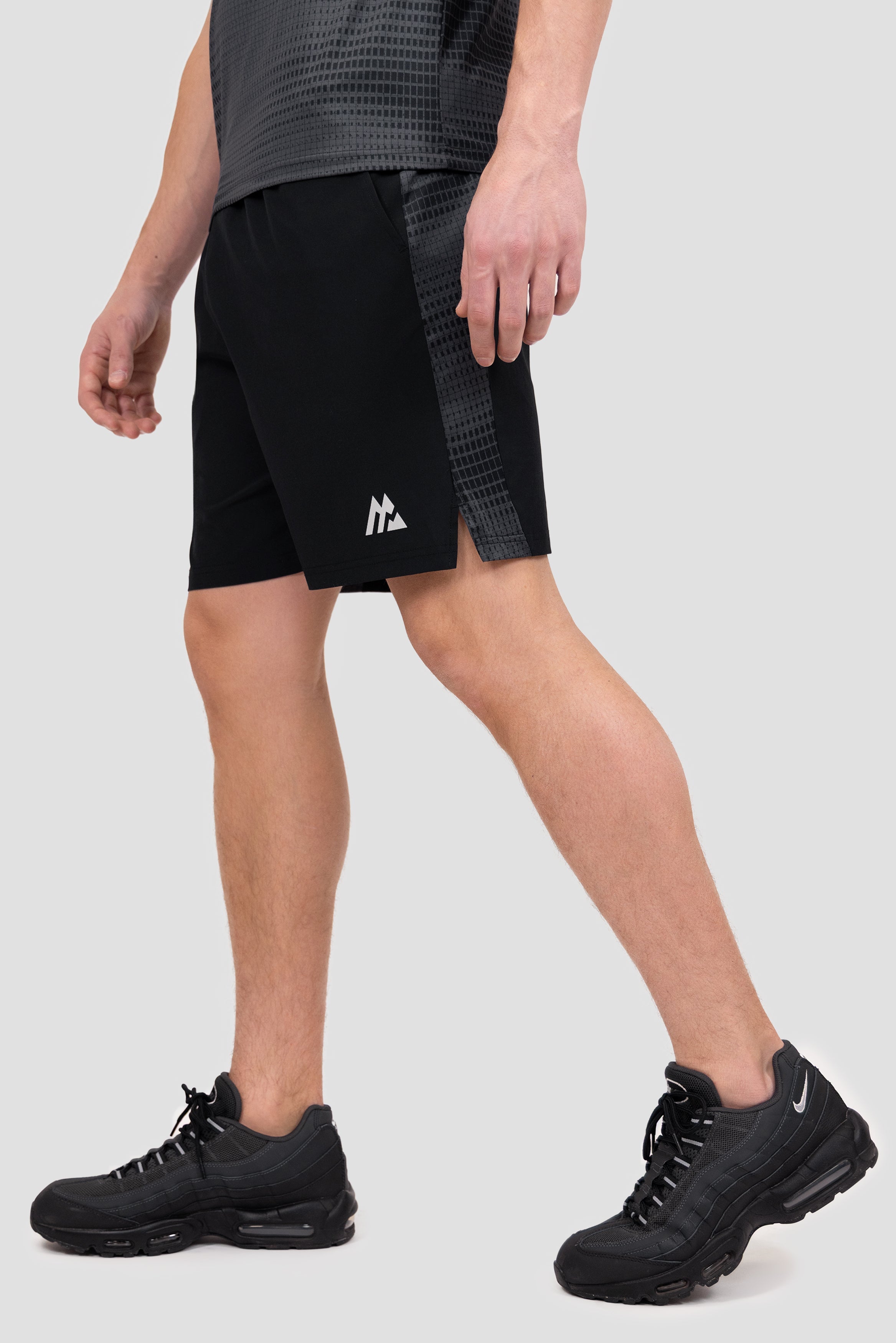 Montirex Peak Print Short – Black, Grey