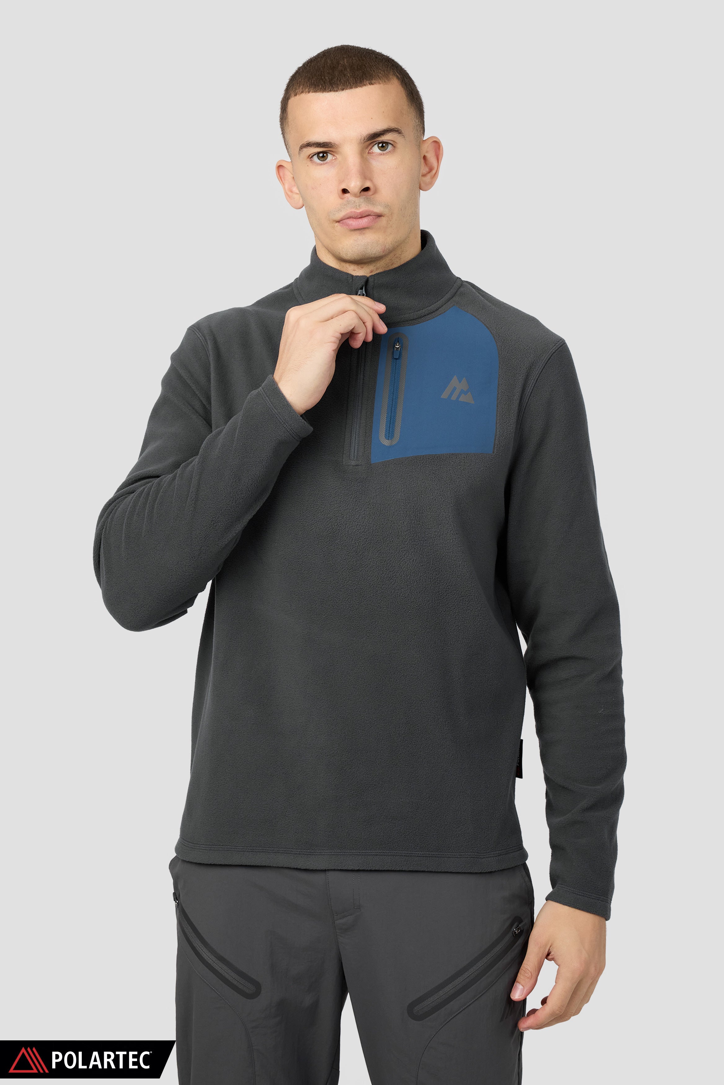 Montirex Ascent Polartec® Fleece – Grey, Blue
