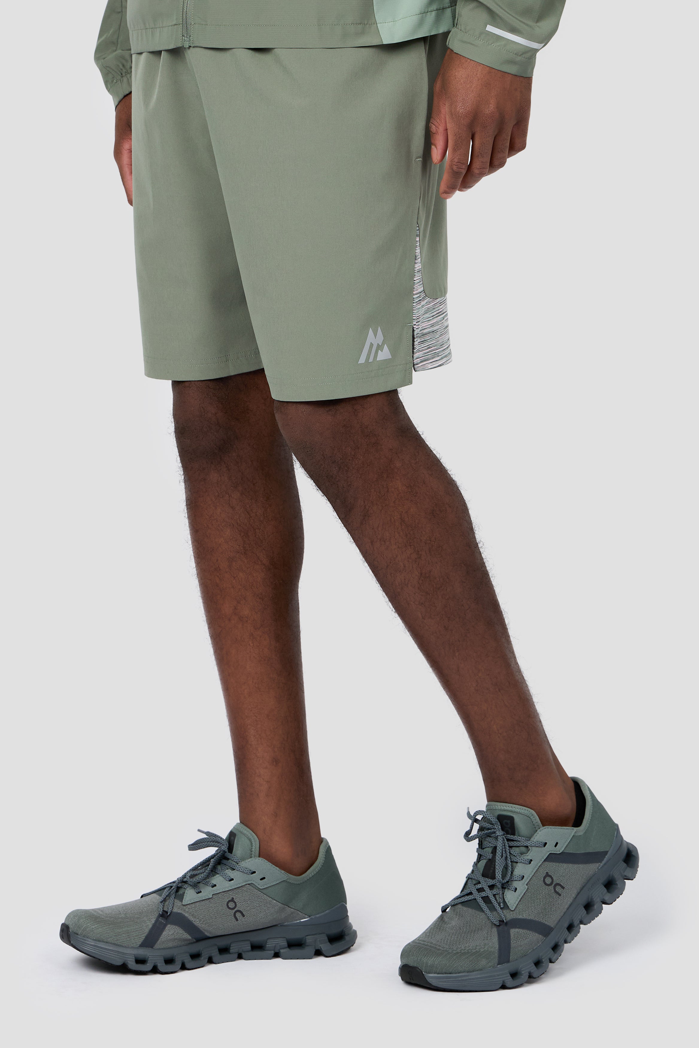 Montirex Trail Panel Short - Green, Pink