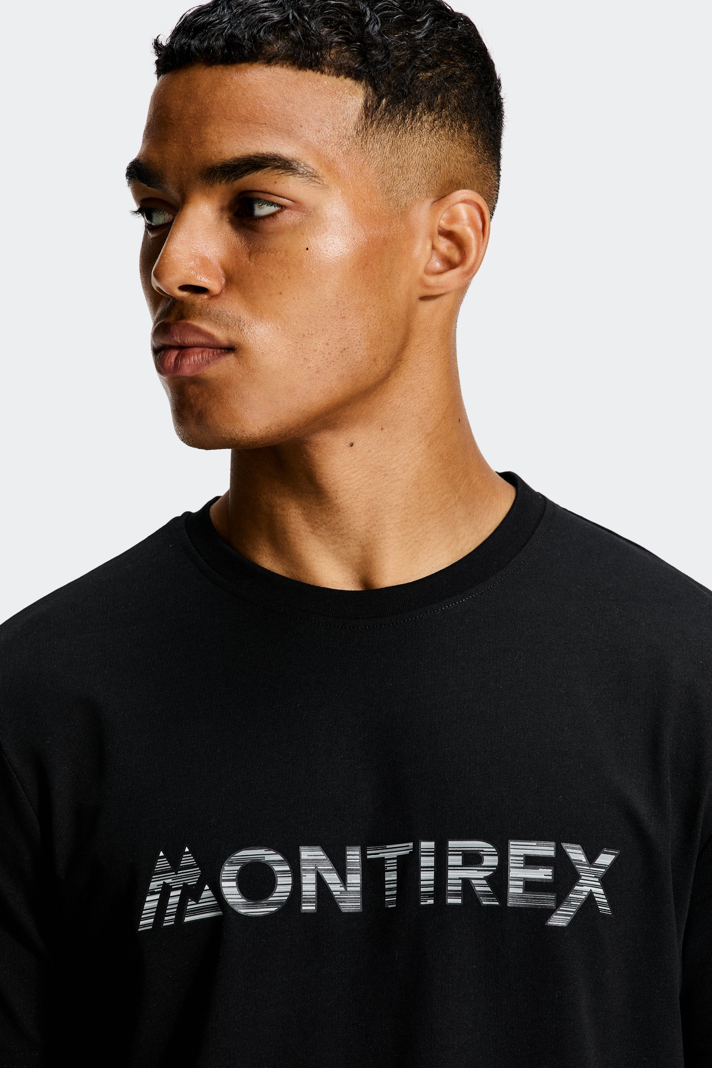 Montirex Trail M Logo T-Shirt Black