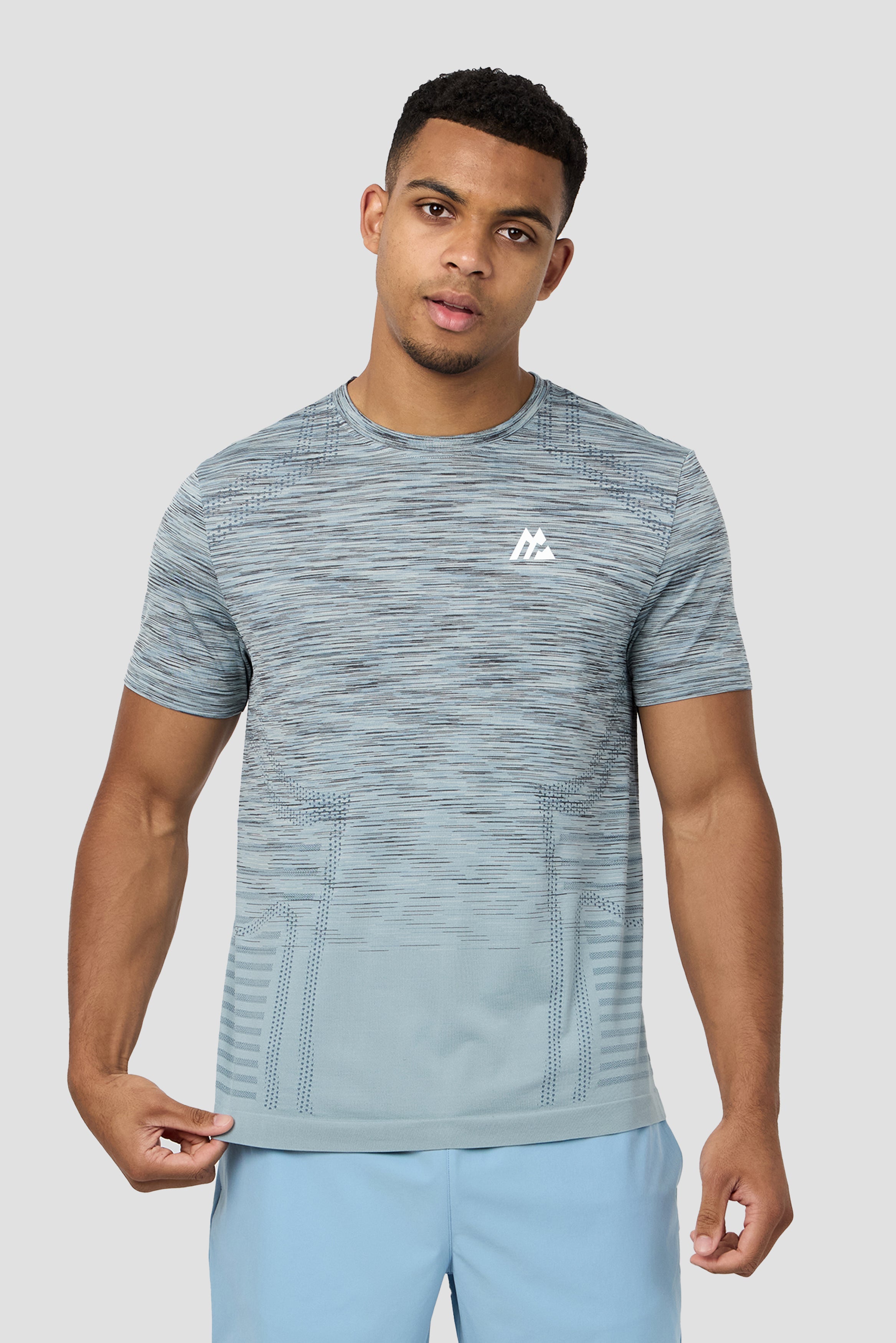 Montirex Vector Seamless T-Shirt – Blue