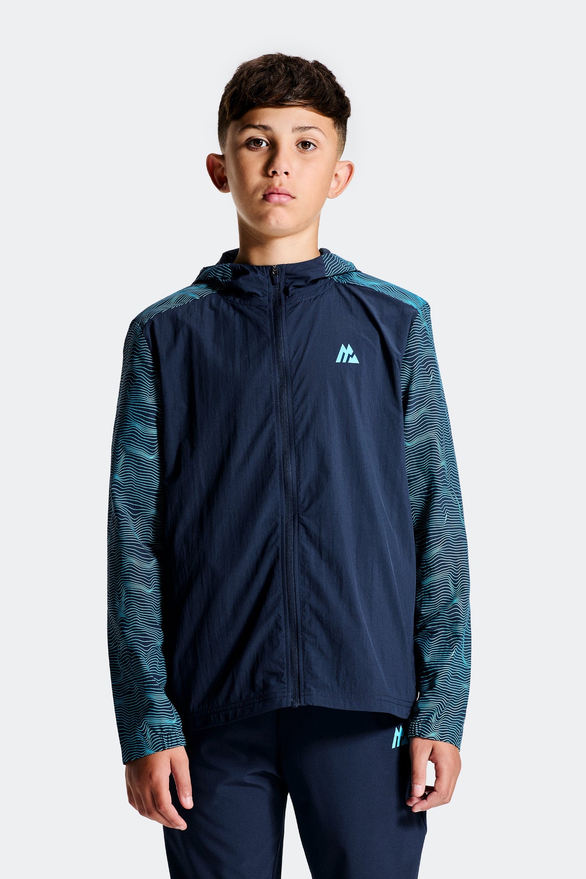 Montirex Junior Energy Jacket - Midnight Blue Neon Sky