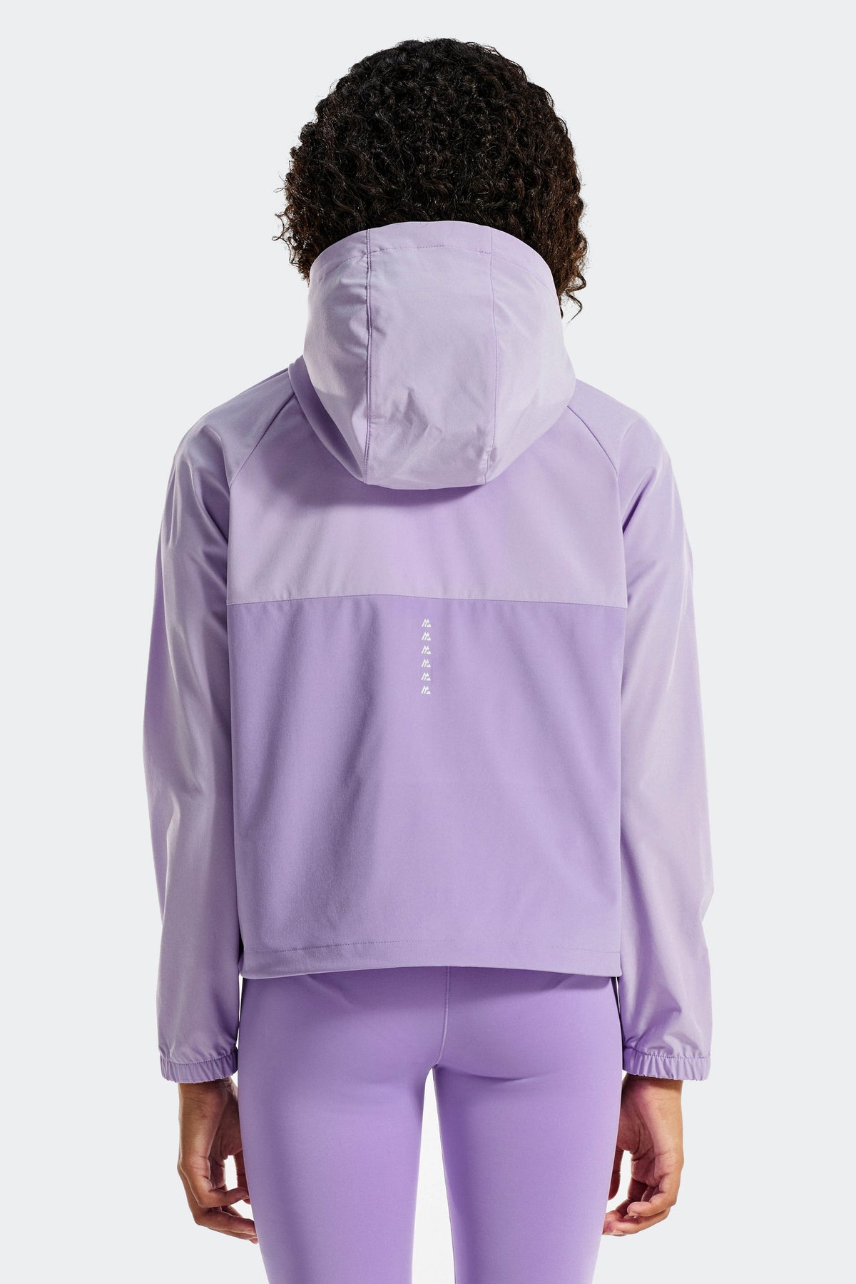 Montirex Girls' Energy Windbreaker - Lavender Mist Whispering Violet
