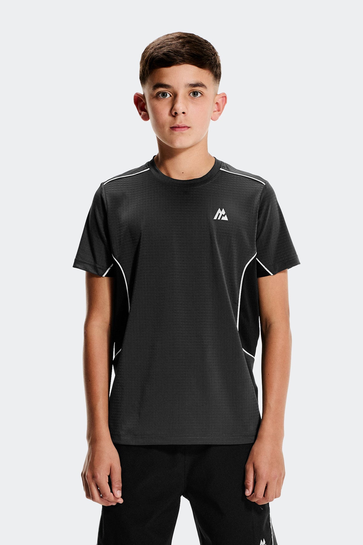 Montirex Junior Chroma T-Shirt - Asphalt Black Light Smoke Grey