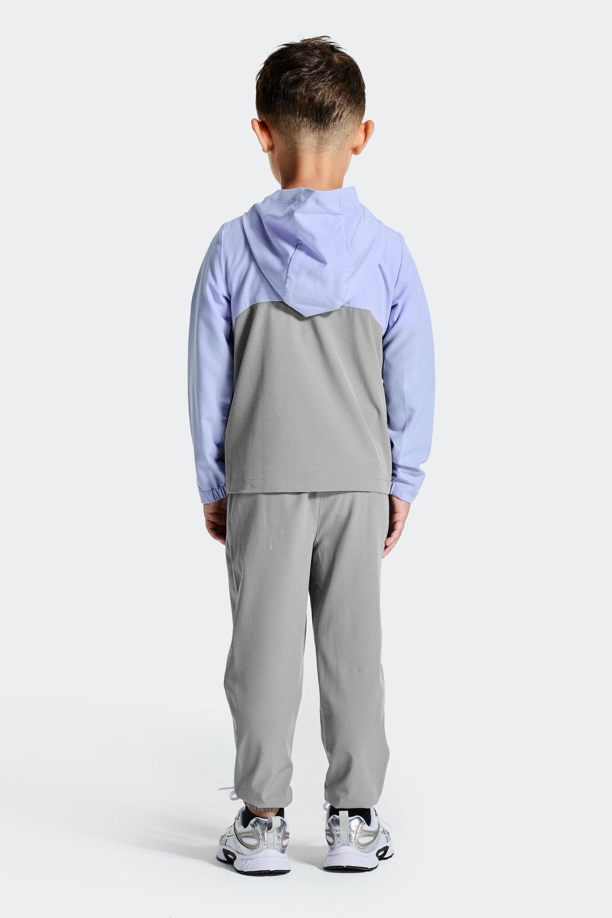 Montirex Infant Boys' Velocity 2.0 Windbreaker - Lilac Sapphire Iced Amethyst Platinum Grey