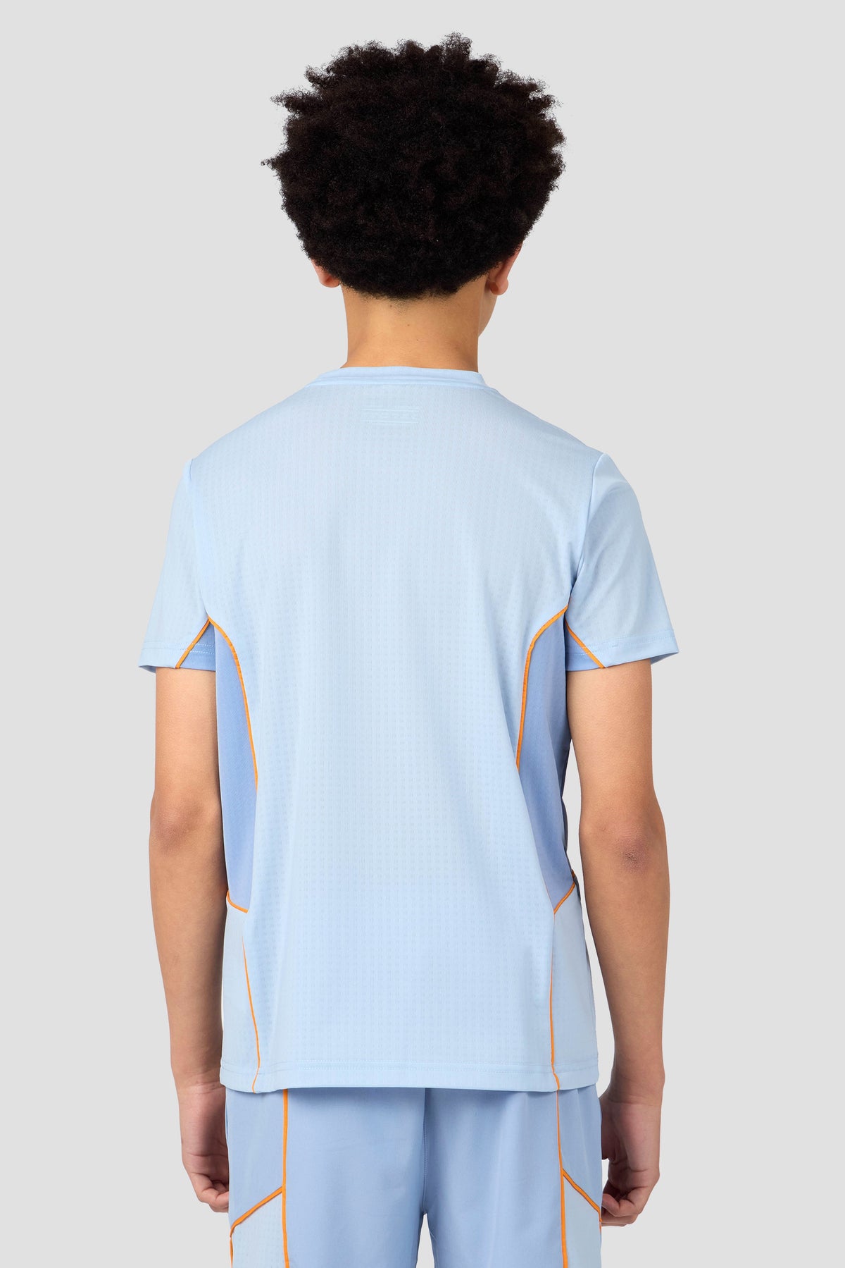 Montirex Junior Chroma T-Shirt - Summer Mist Cloudy Blue Tangerine Glow