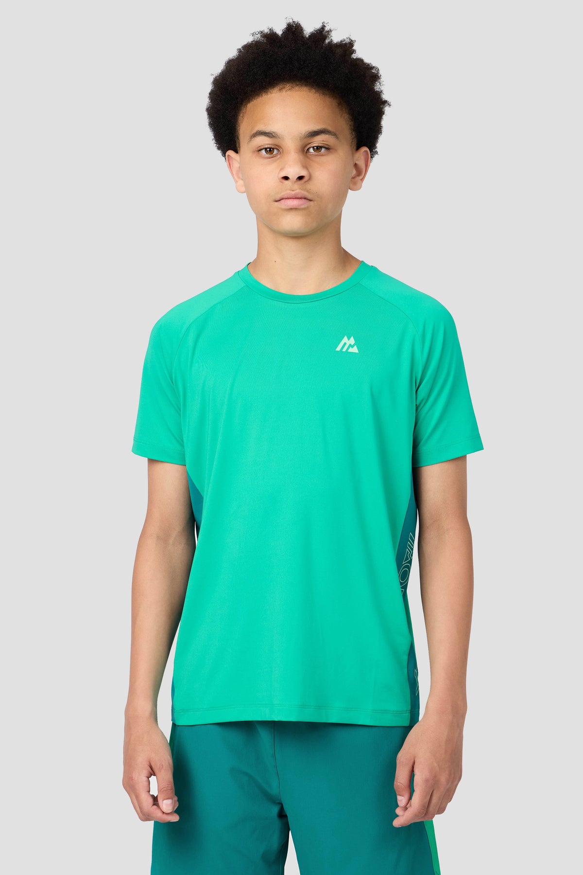 Montirex Junior Optic T-Shirt - Cyber Jade Lagoon Green Duck Egg