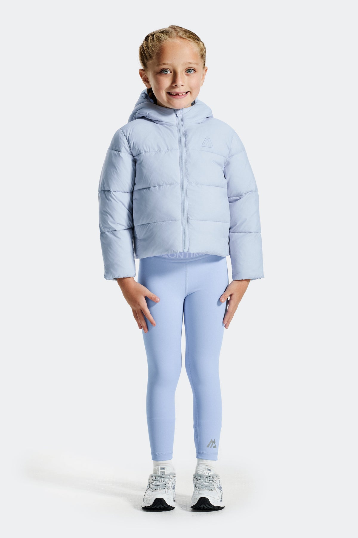 Montirex Infant Girls' Glacier Padded Jacket - Icy Blue
