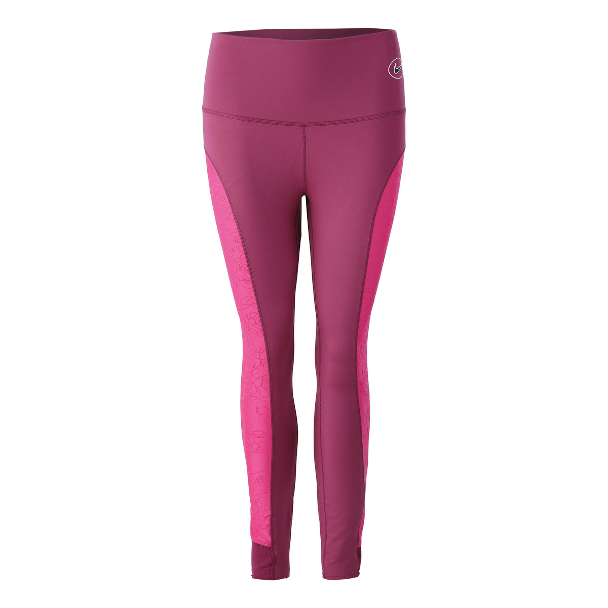 Nike Dri-FIT Heritage Icon Clash Women's Tights - Pink/Violet
