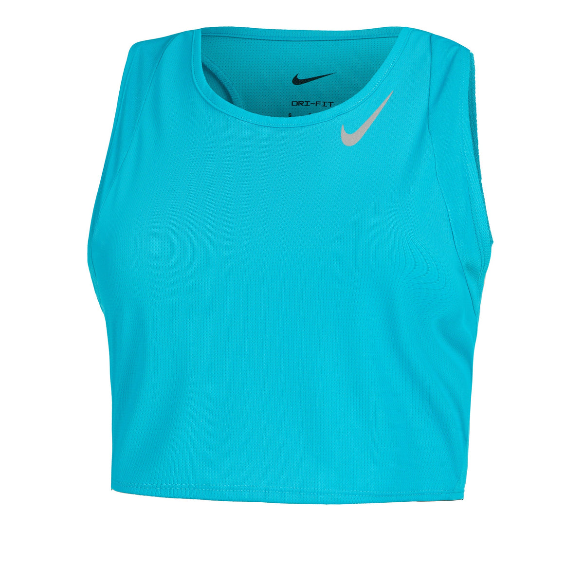 Nike Dri-FIT Fast Crop Women's Crop Top - Turquoise