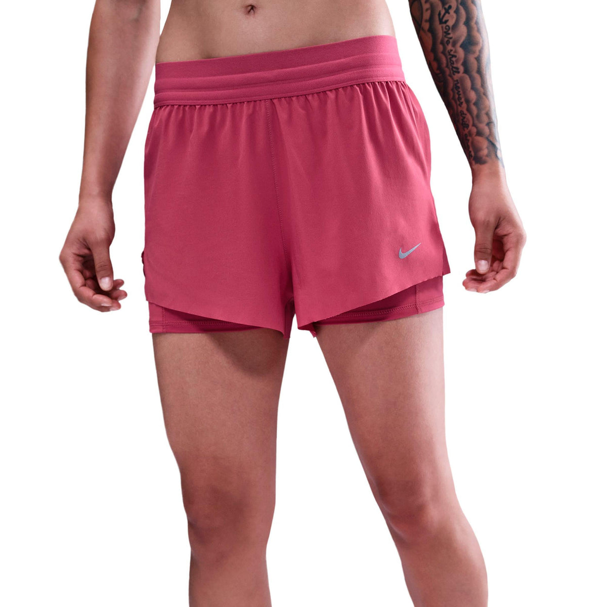 Nike Swift 2in1 Women's Running Shorts - Berry