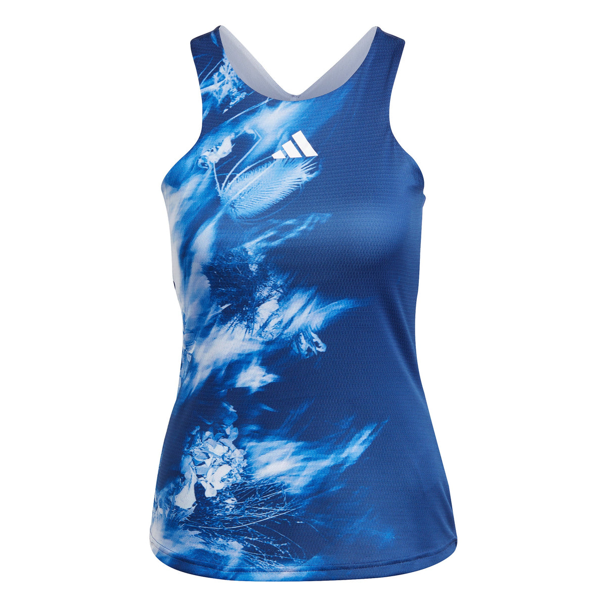 adidas Melbourne Y- Women's Tank Top - Dark Blue/White