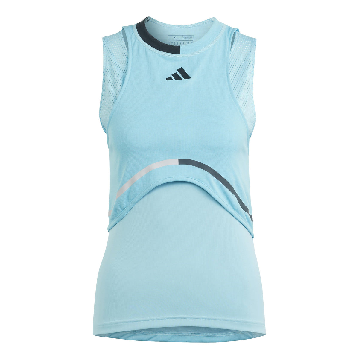 adidas Match Pro Women's Tank Top - Light Blue/Multicoloured