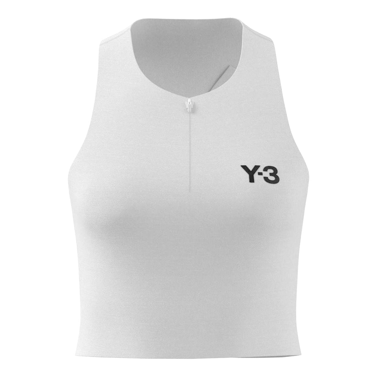 adidas Y-3 Crop Women's Tank Top - Grey