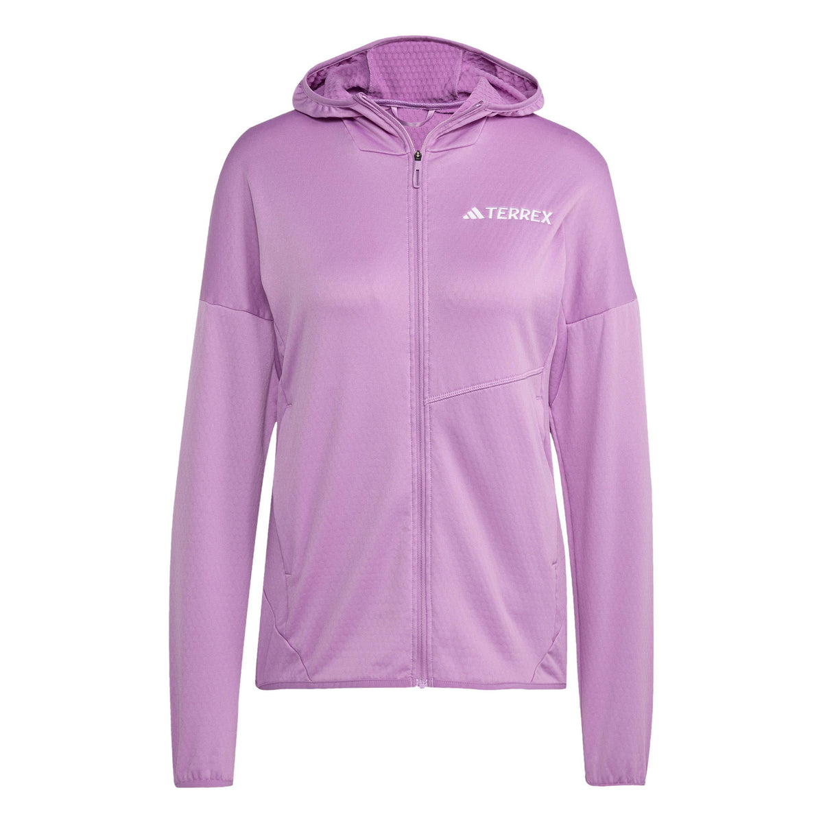 adidas Terrex XPR Light Fleece Women's Running Jacket - Violet
