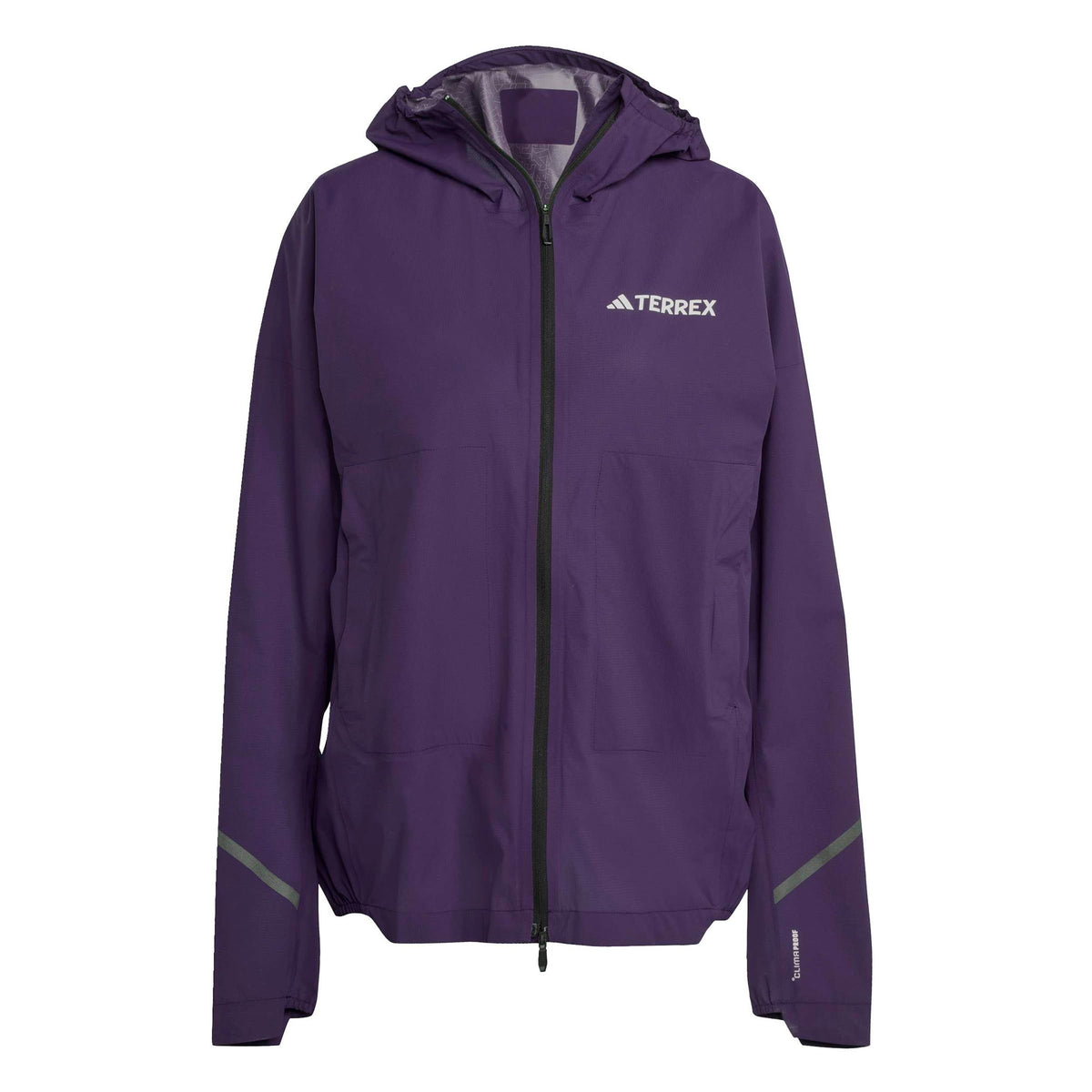 adidas Terrex XPR Light Rain Women's Running Jacket - Violet