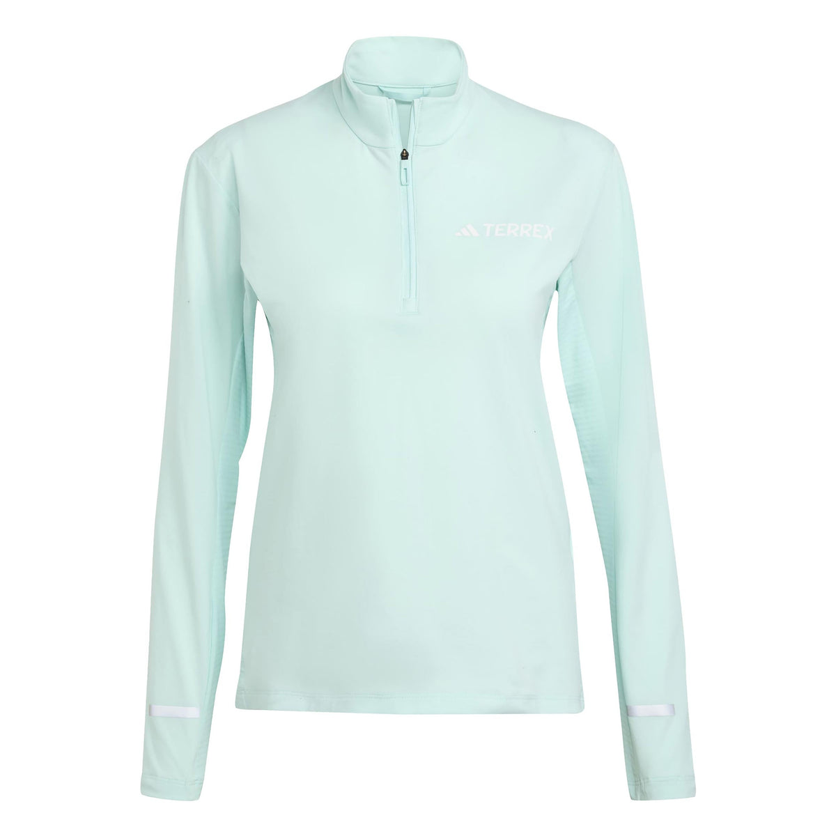 adidas Terrex XPR Half-Zip Women's Half Zip Top - Turquoise