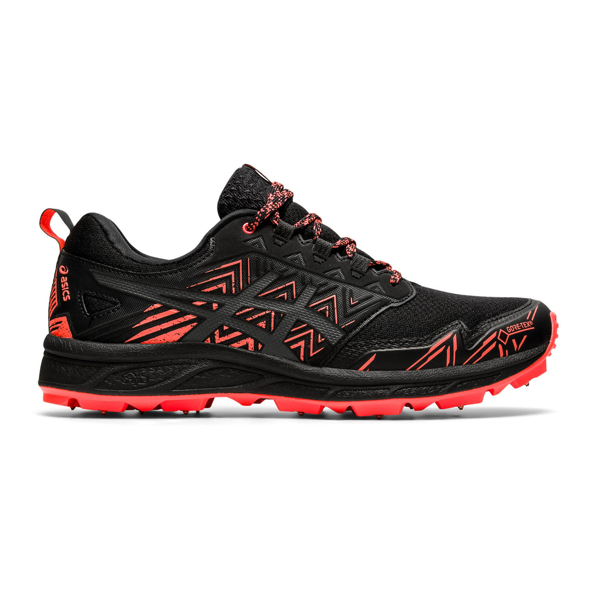 ASICS GEL-Fujisetsu 3 G-TX Women's Trail Running Shoes - Black/Red