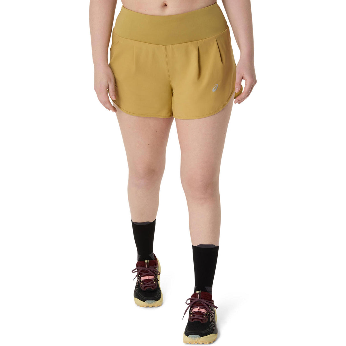 ASICS Road 3.5 Inch Women's Running Shorts - Caramel