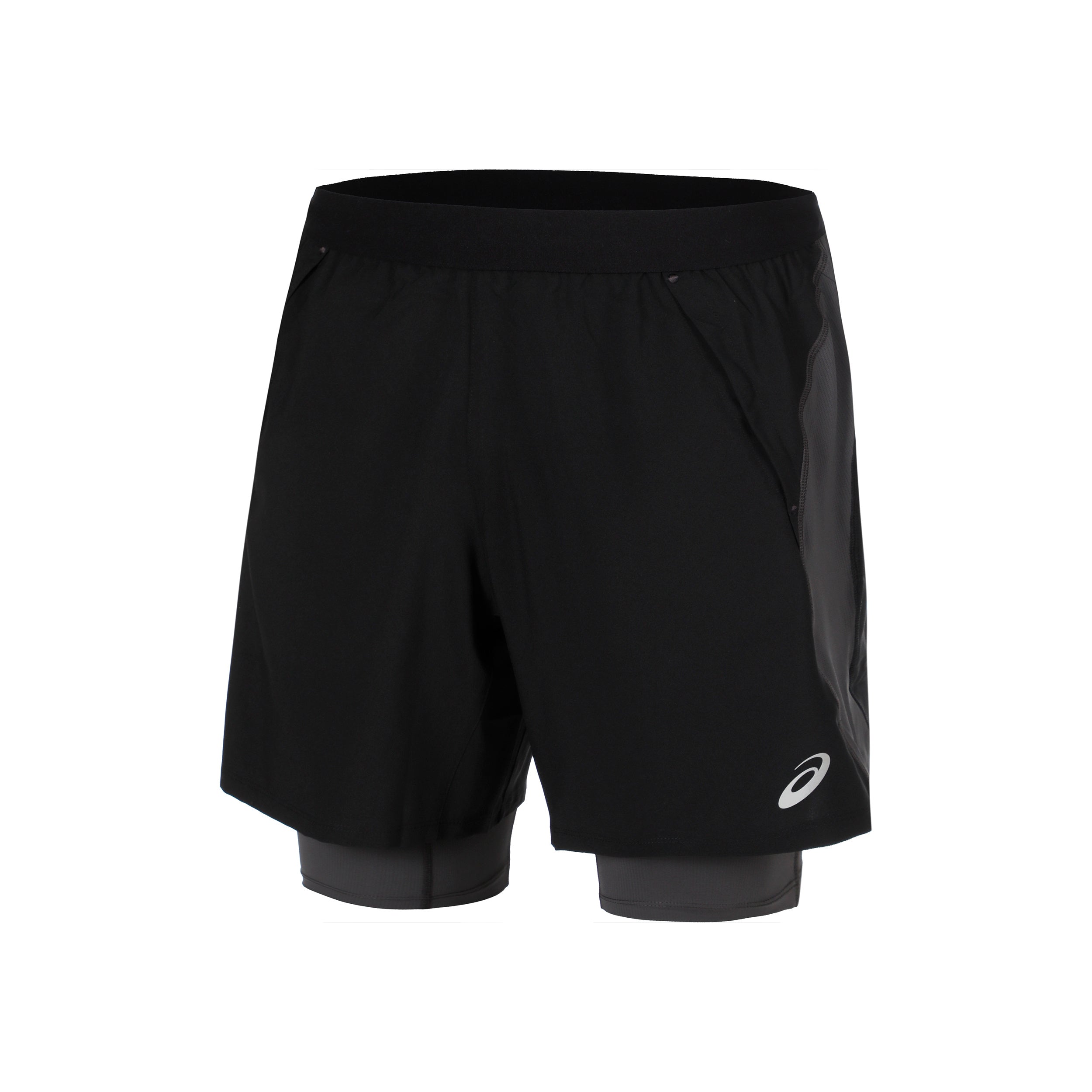 ASICS Road 2in1 7In Running shorts Men - black