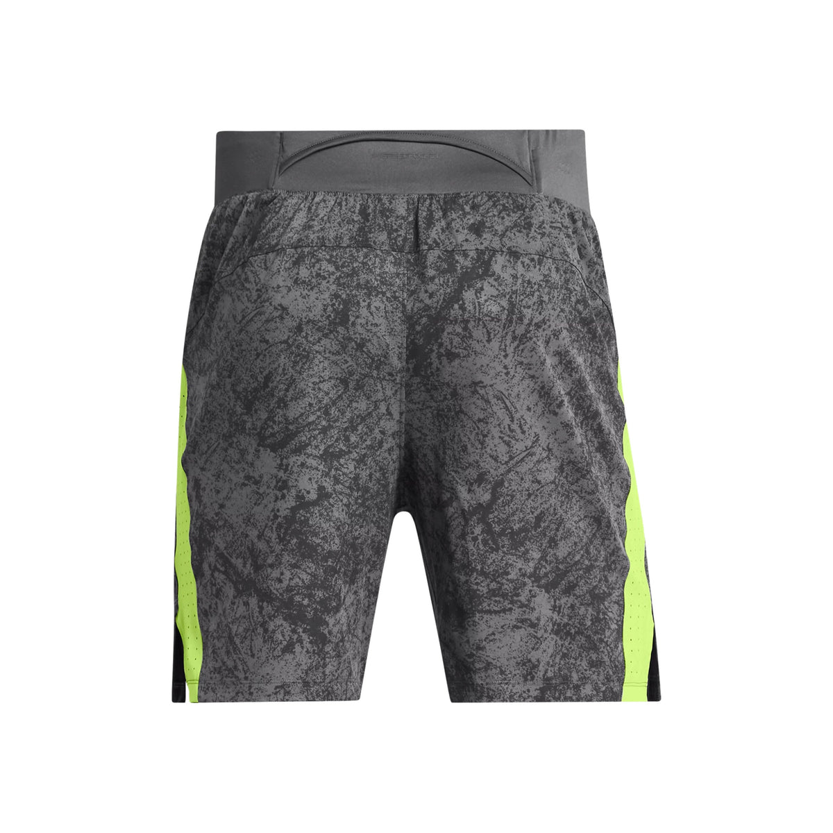 Under Armour Launch Pro 7in Printed Men's Shorts - Grey/Green