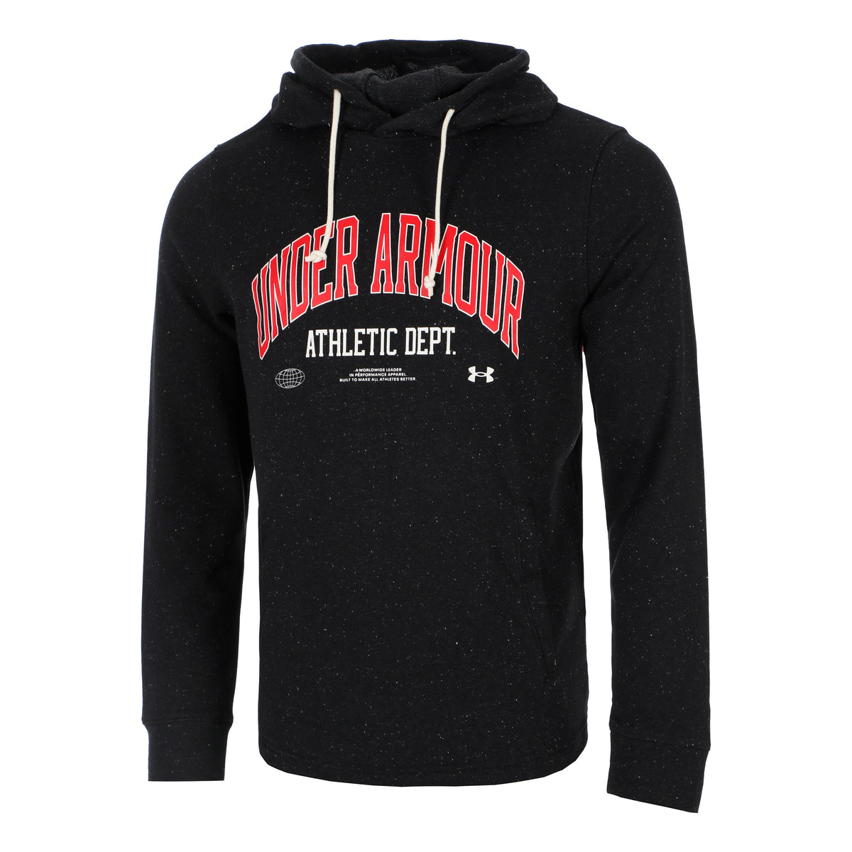 Under Armour Rival Try Athletic Men's Hoodie - Black/Red