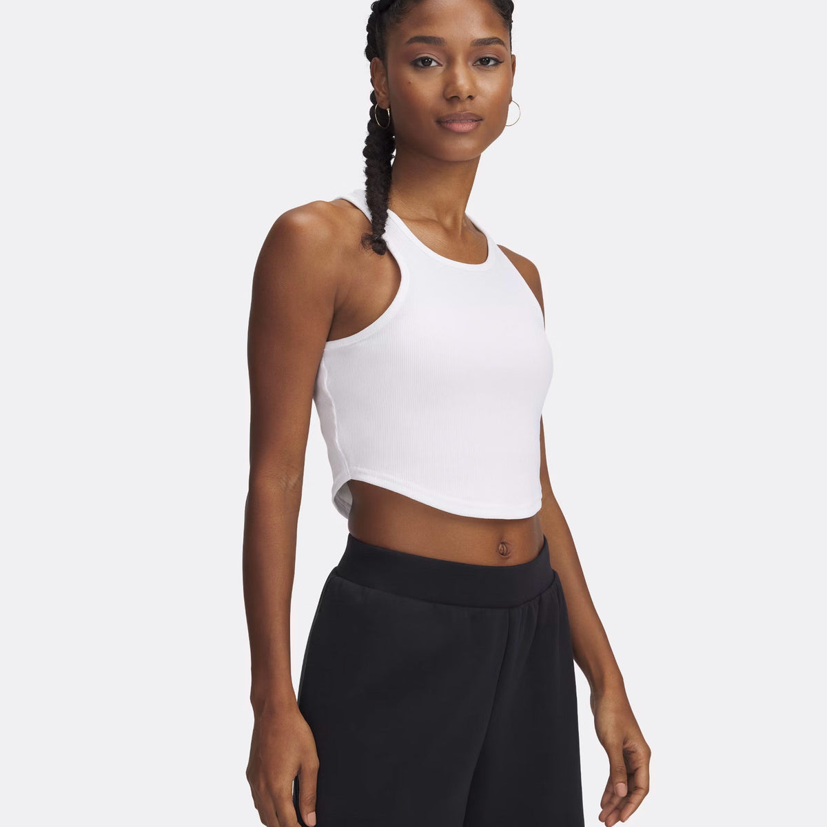 Under Armour Rival Rib Women's Tank Top - White