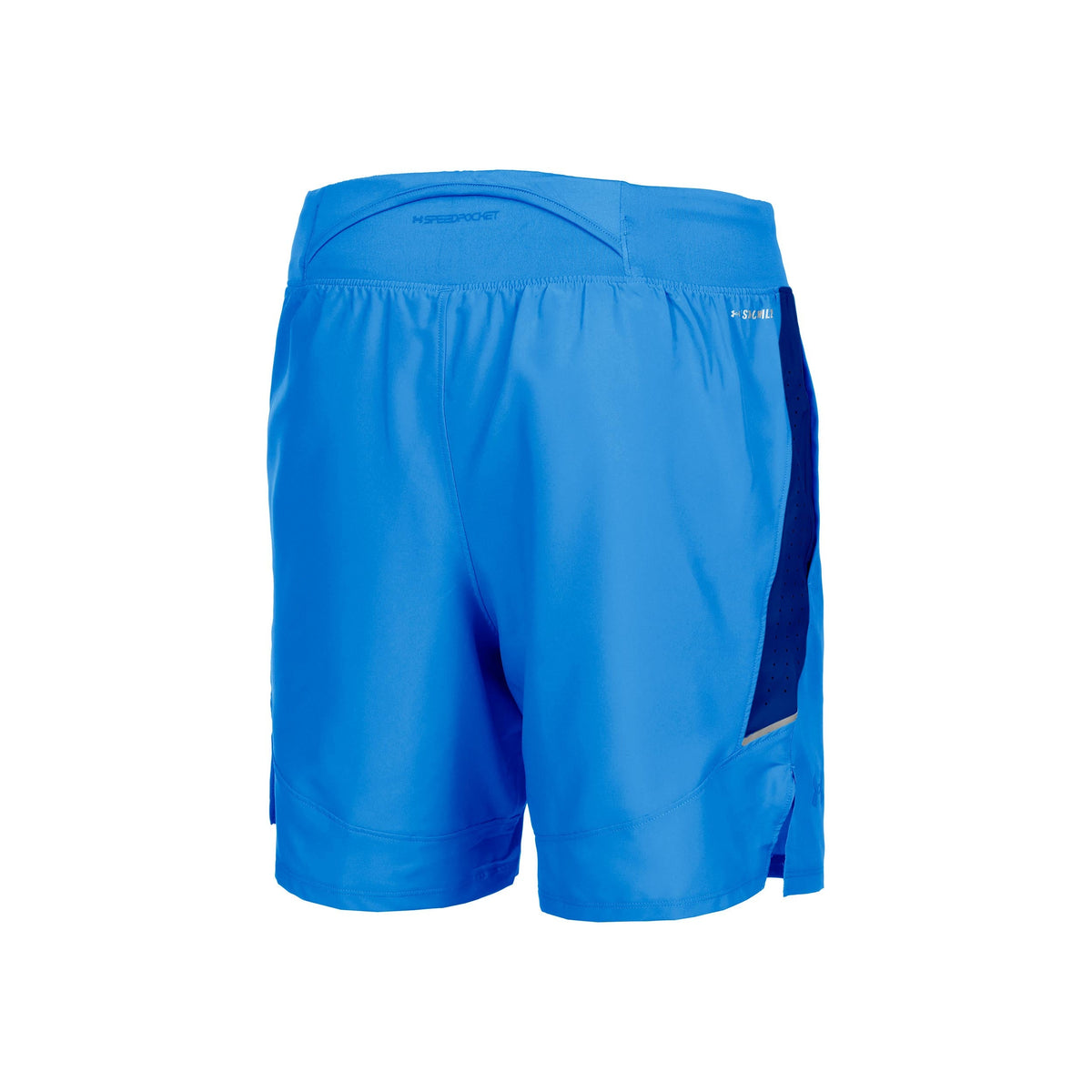 Under Armour Launch Elite 2in1 7in Shorts - blue, dark blue, Size M Men's Shorts - Blue