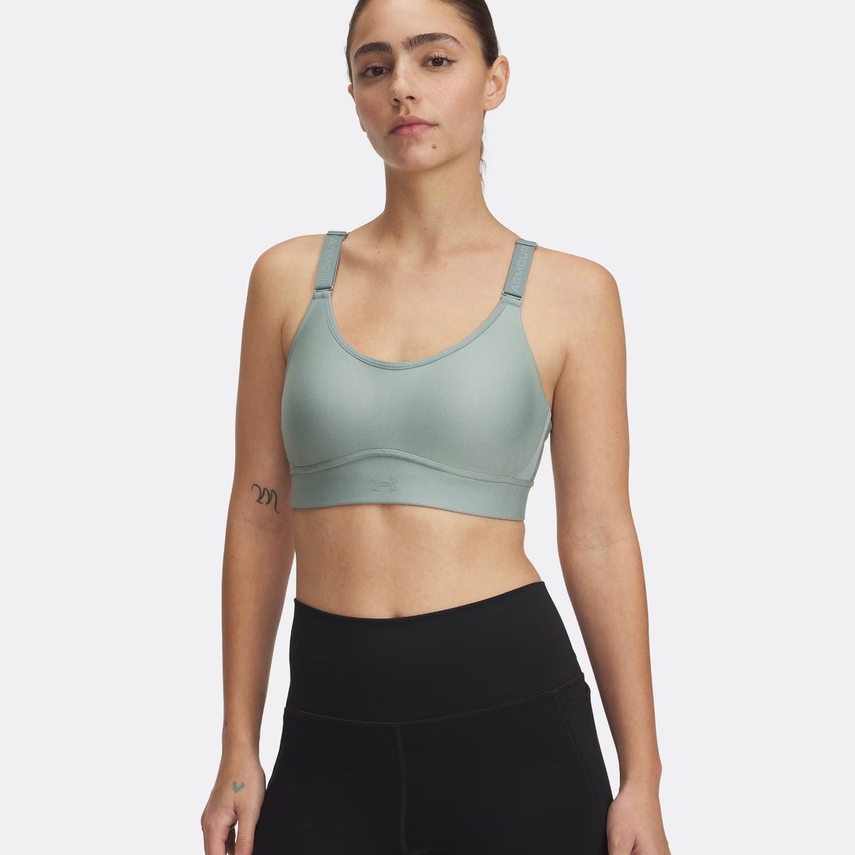 Under Armour Infinity Mid 2.0 Women's Sports Bra - Green